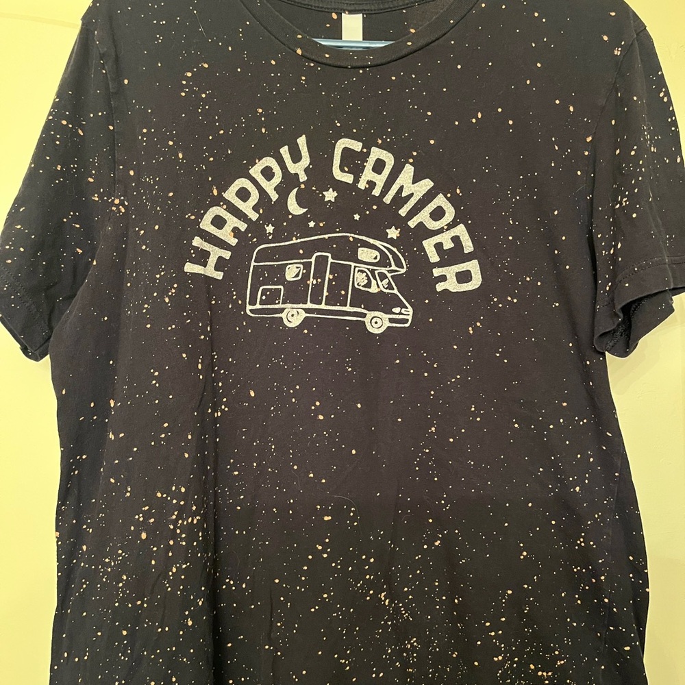 Bella Canvas Navy Splatter T-Shirt